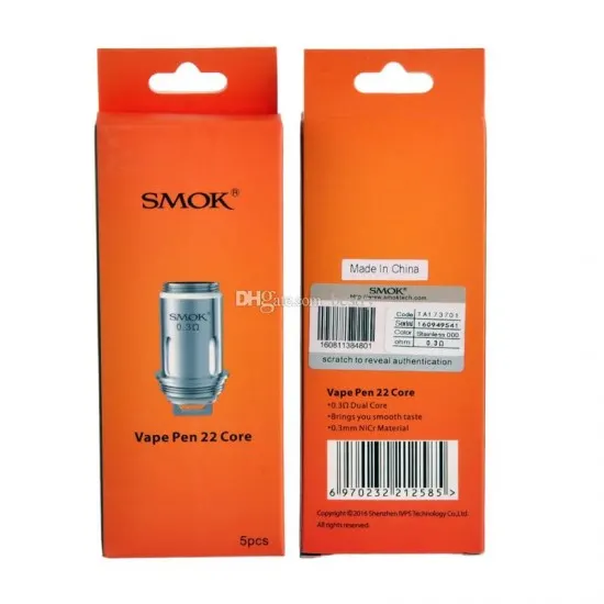 Smok Vape Pen 22 Core Coil (5'li Paket) - Görsel 3