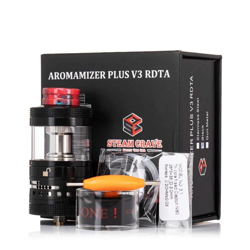 Steam Crave - Aromamizer Plus V3 RDTA 30 mm Atomizer