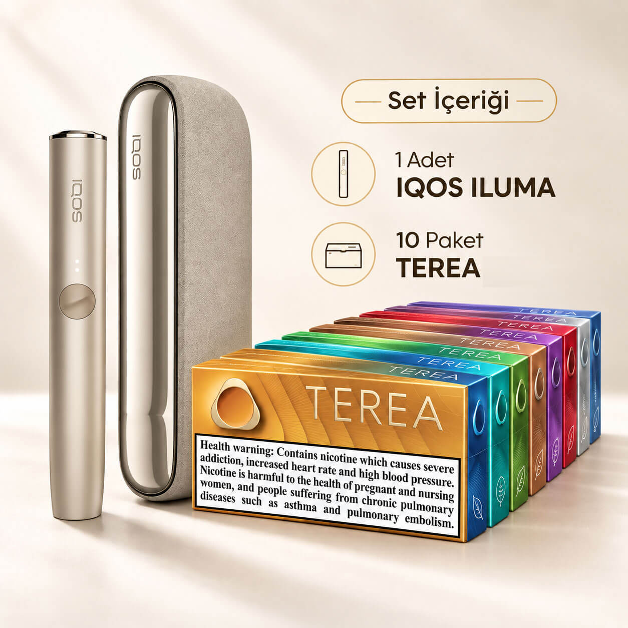 IQOS ILUMA + 10 Paket TEREA